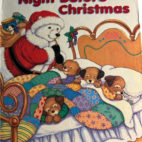 The Night Before Christmas Book & Are you Grumpy Santa Book Bundle - Picture 2 of 3